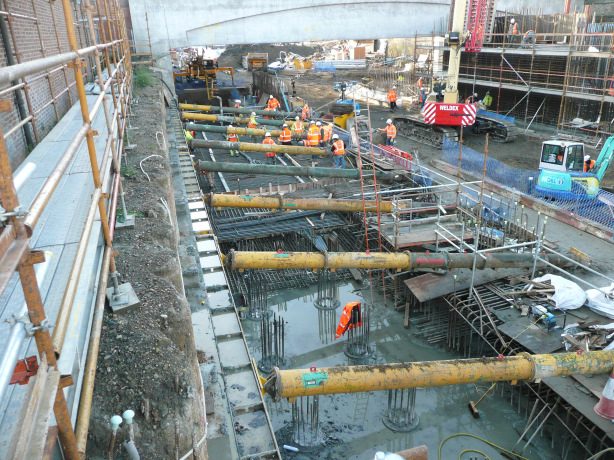 Dalston Junction excavation