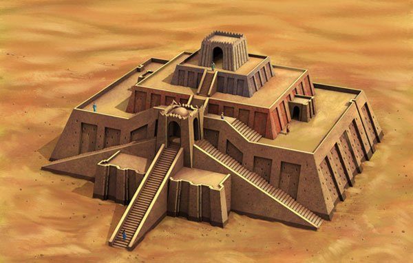The Great Ziggurat of Ur